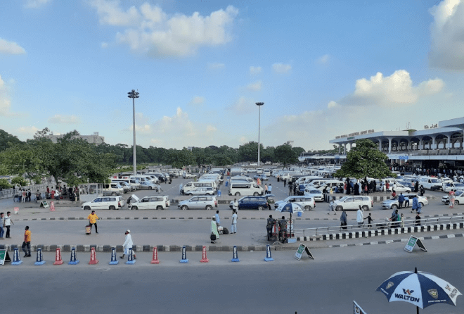 Parking at Hazarat Shahjalal International Airport
